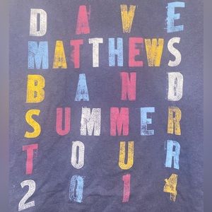 Dave Matthews Band summer tour 2014 shirt 2XL
